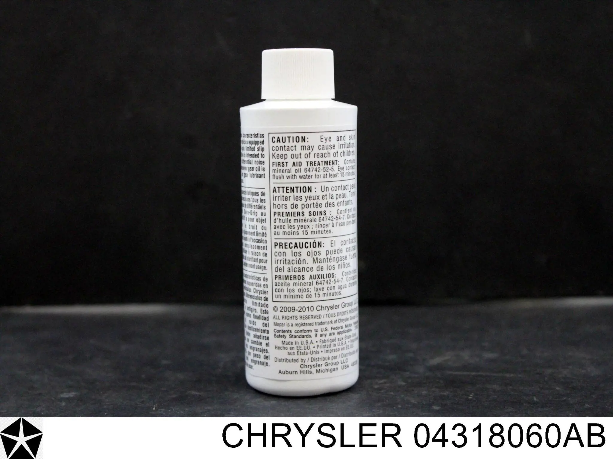 Aditivos de óleo do sistema 4318060 Chrysler