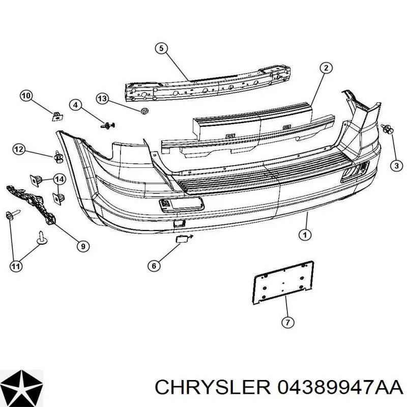Compre K04389947AA Fiat/Alfa/Lancia 