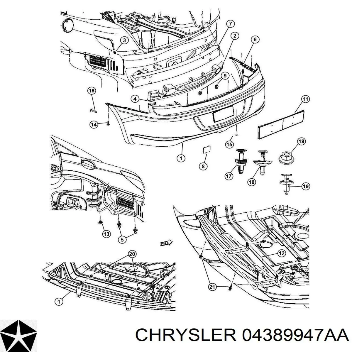  Fiat/Alfa/Lancia K04389947AA preço, a partir de 19,77 USD