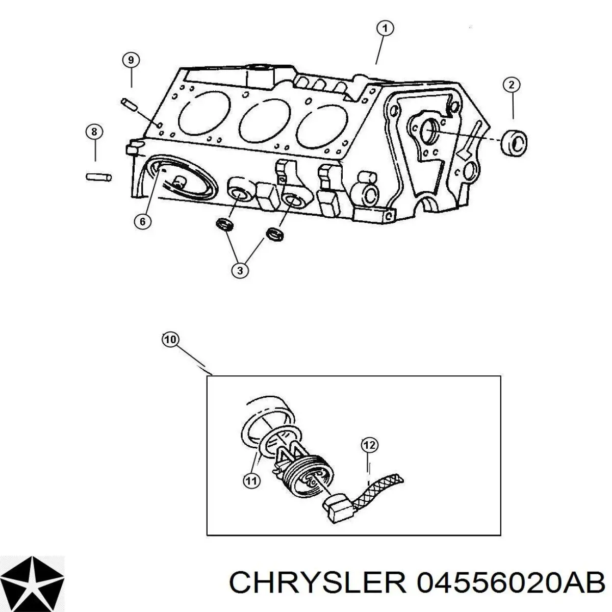4556020 Mitsubishi Reforçador dos freios a vácuo