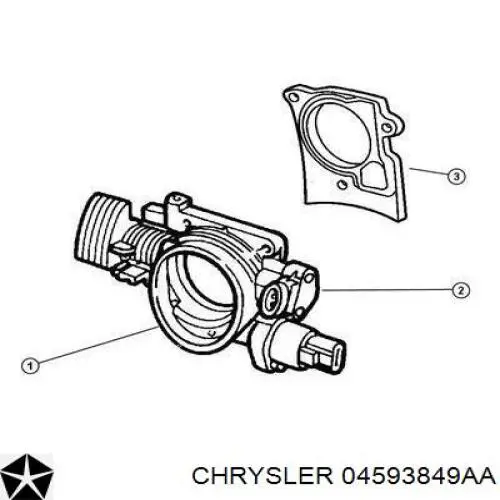 Válvula (regulador) de marcha a vácuo Chrysler 04861325AC preço, a partir de 67,03 USD