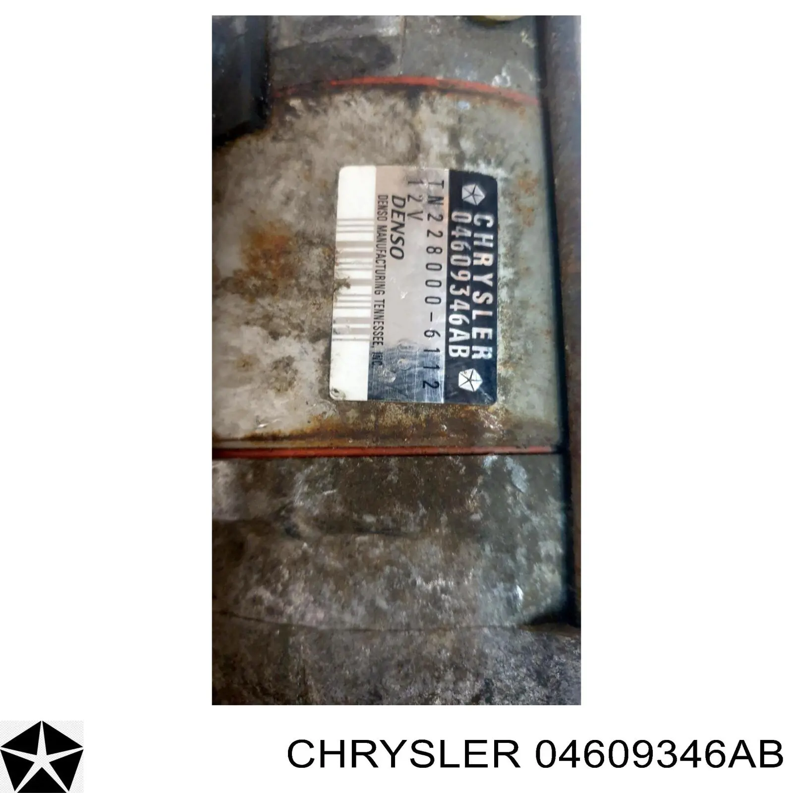Motor de arranco Chrysler 04609346AB preço, a partir de 92,10 USD