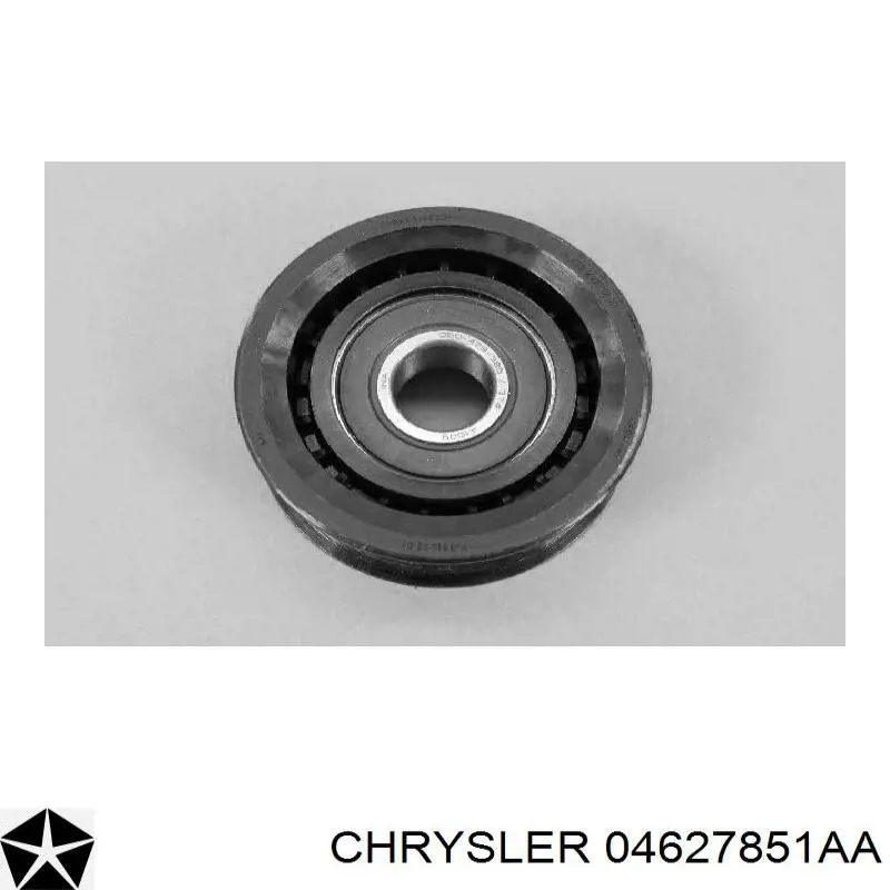 Compre 04627851AA Chrysler Rolo parasita da correia de transmissão