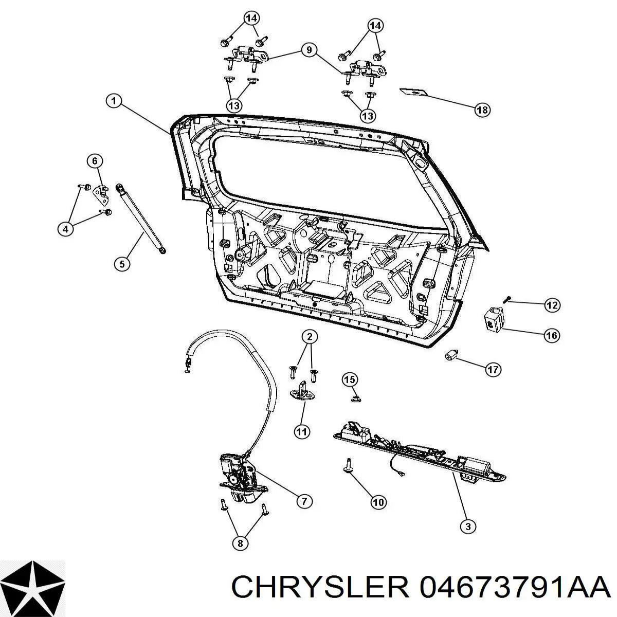  Chrysler 4673791AA preço, a partir de 13,97 USD