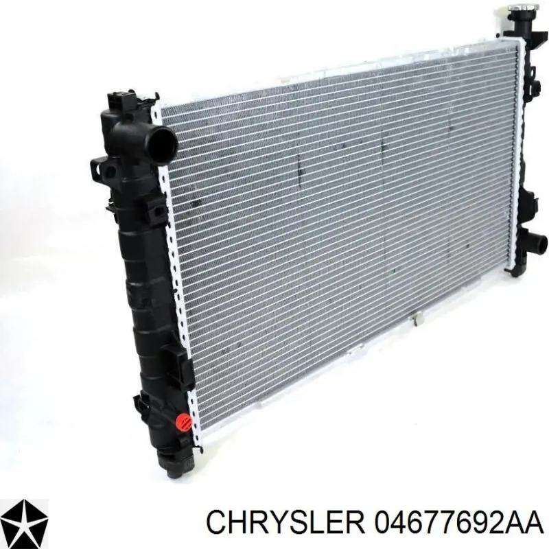 Radiador de esfriamento de motor Chrysler 04677692AA preço, a partir de 134,52 USD