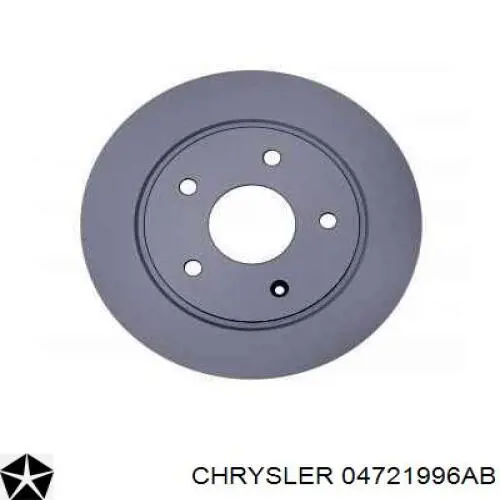 Disco do freio traseiro Chrysler 04721996AB preço, a partir de 43,18 USD