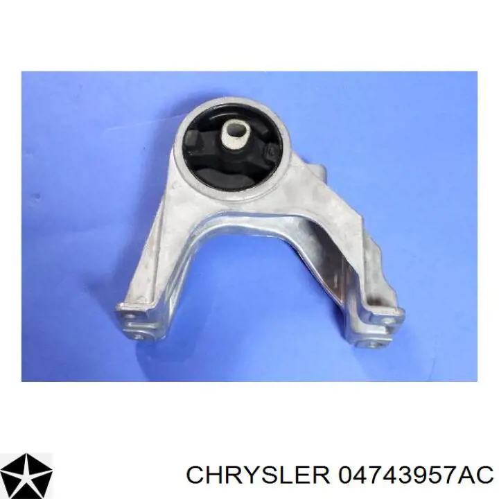 04743957AC Chrysler Coxim (suporte) traseiro de motor