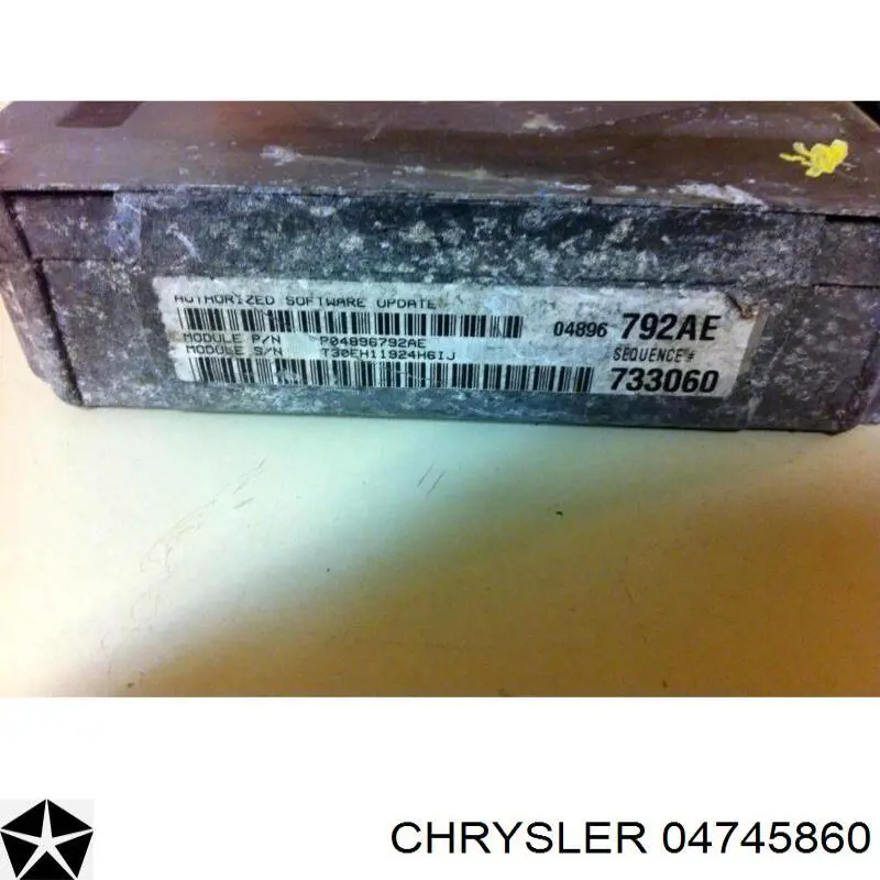 04745860 Chrysler Módulo de direção (Centralina eletrônica) de motor