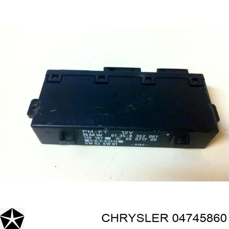 Compre 04745860 Chrysler Módulo de direção (Centralina eletrônica) de motor