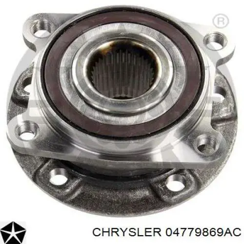 Cubo dianteiro Chrysler 04779869AC preço, a partir de 98,67 USD