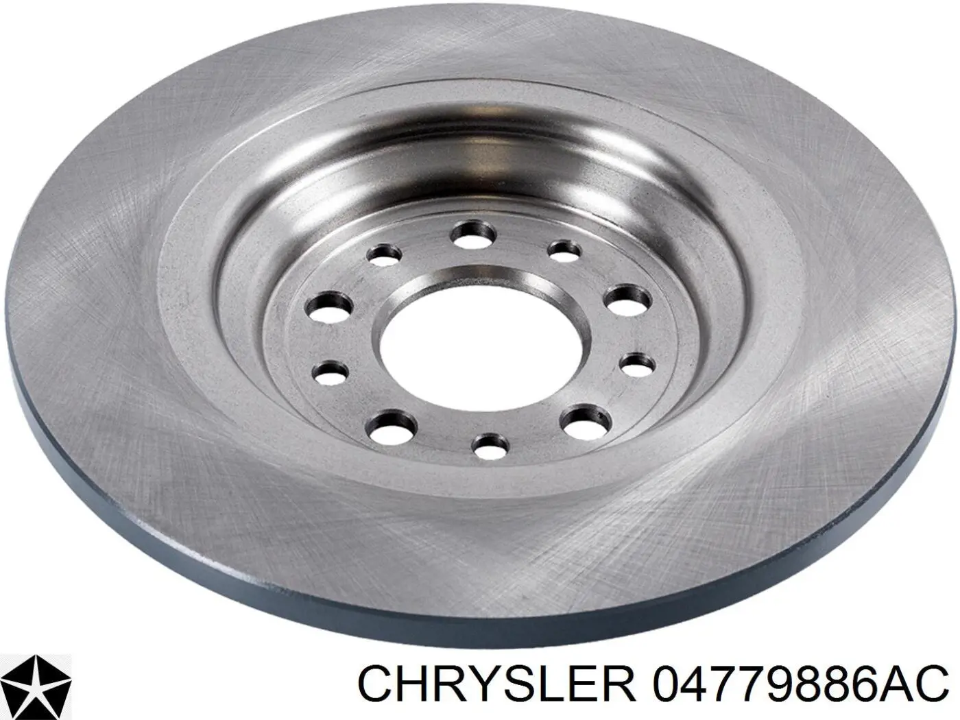 Compre K68243428AB Chrysler Disco do freio traseiro