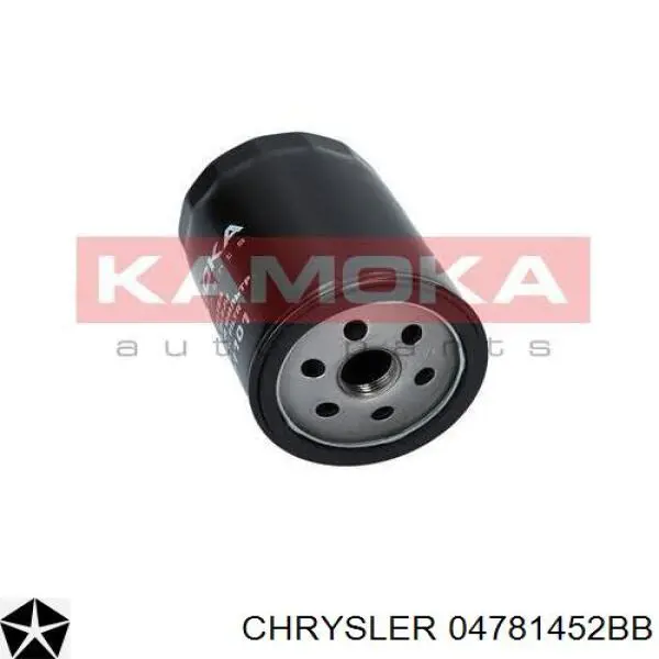 Filtro de óleo Chrysler 04781452BB preço, a partir de 5,18 USD