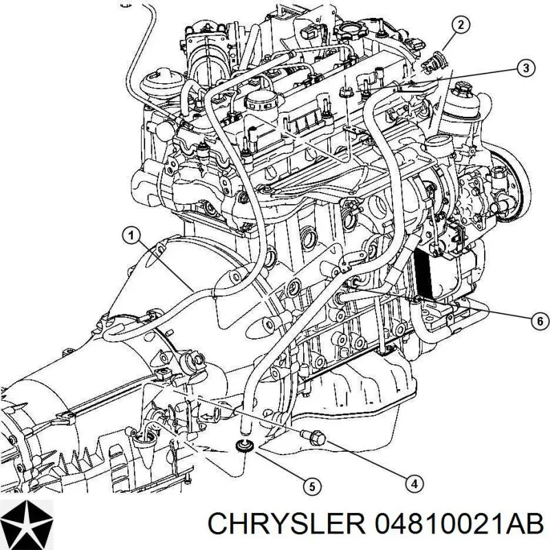  Mitsubishi 04810021AB