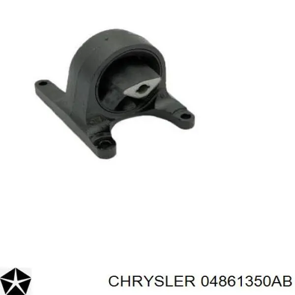 Compre 04861350AB Chrysler Coxim (suporte) traseiro de motor (bloco silencioso)