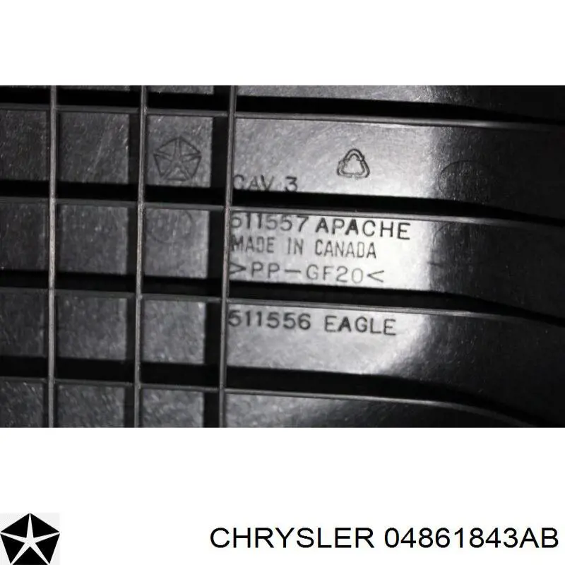  Caixa de filtro de ar Chrysler 300 C sedan (2005 - 2010) C