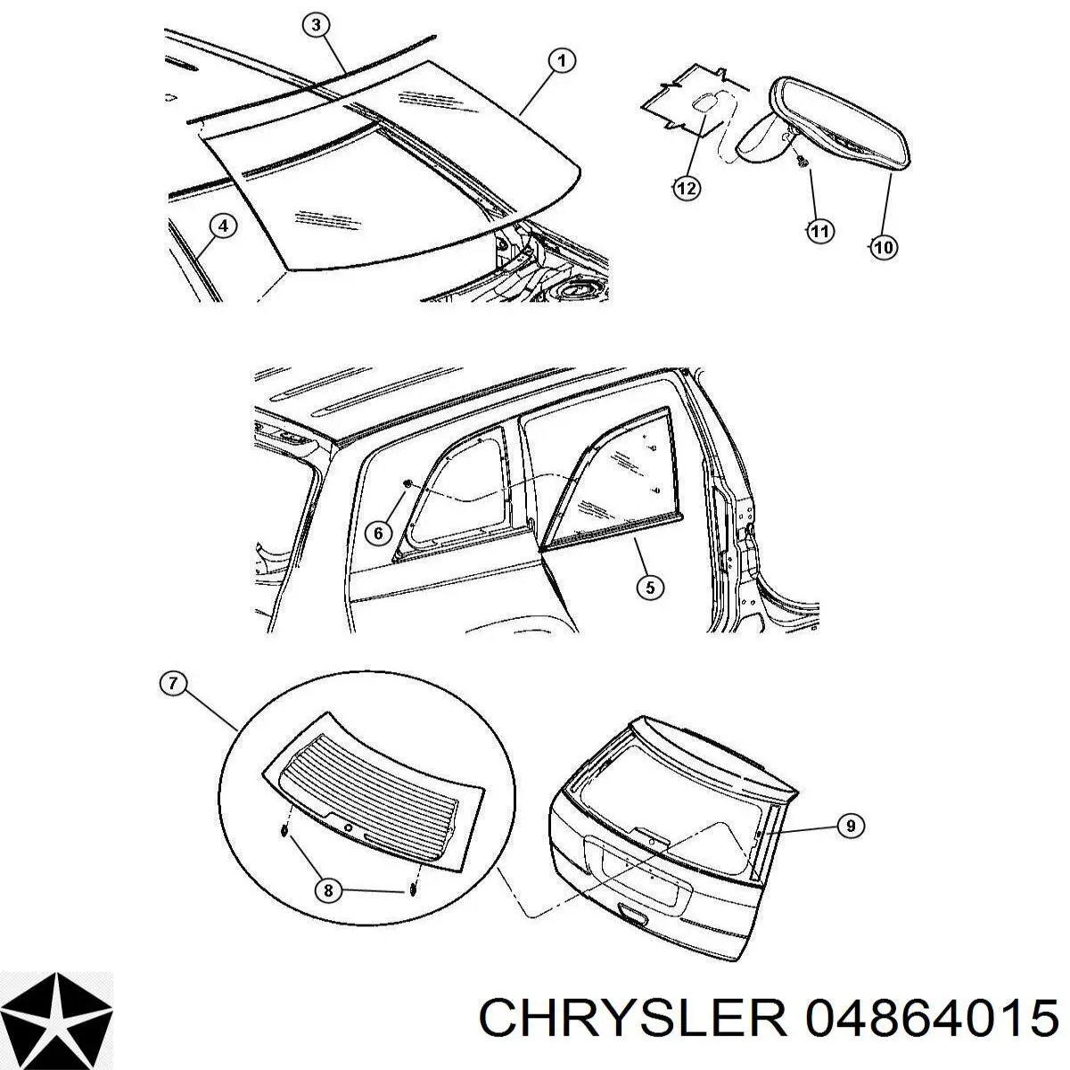  Chrysler 4864015AB preço, a partir de  
