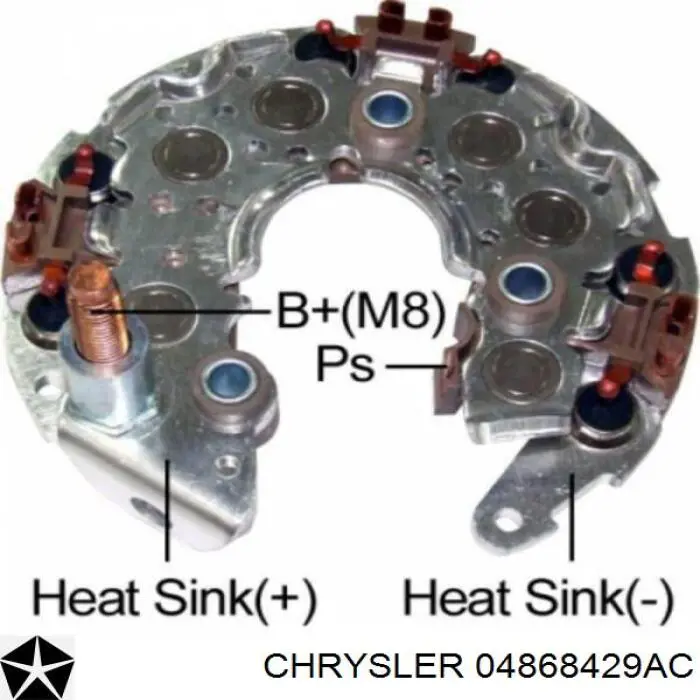 Gerador Chrysler 04868429AC preço, a partir de 103,86 USD