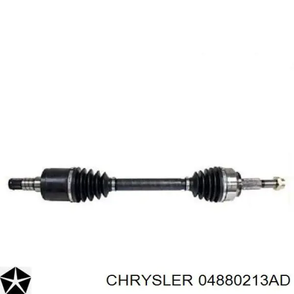 4880213AD Chrysler Semieixo (acionador) dianteiro esquerdo
