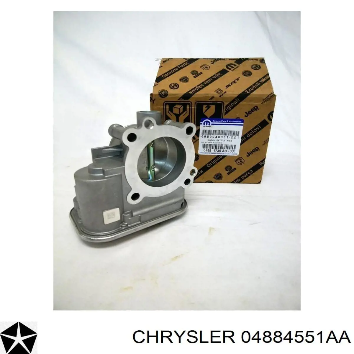 Vedante da válvula de borboleta Chrysler 04884551AA preço, a partir de 6,84 USD