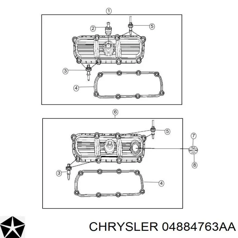  Chrysler 4884763AA preço, a partir de 23,15 USD