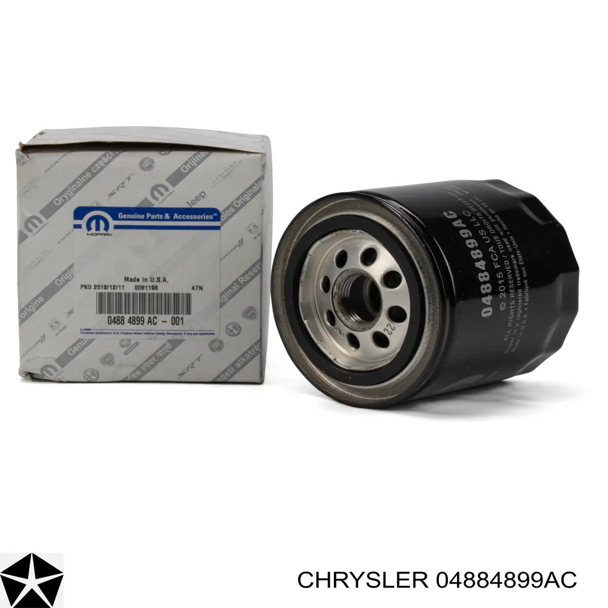Filtro de óleo Chrysler 04884899AC preço, a partir de 12,83 USD