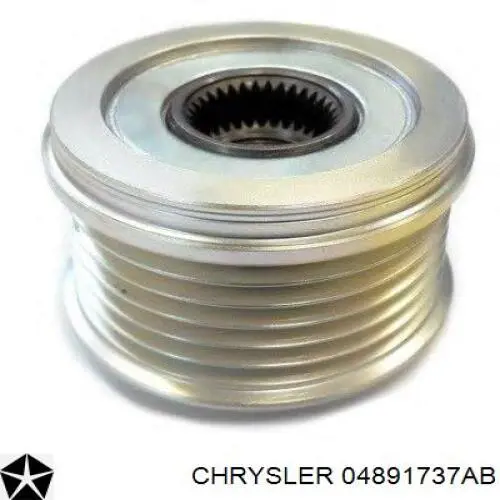 Polia do gerador 04891737AB Chrysler
