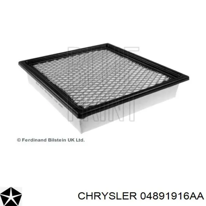 Compre 04891916AA Chrysler Filtro de ar