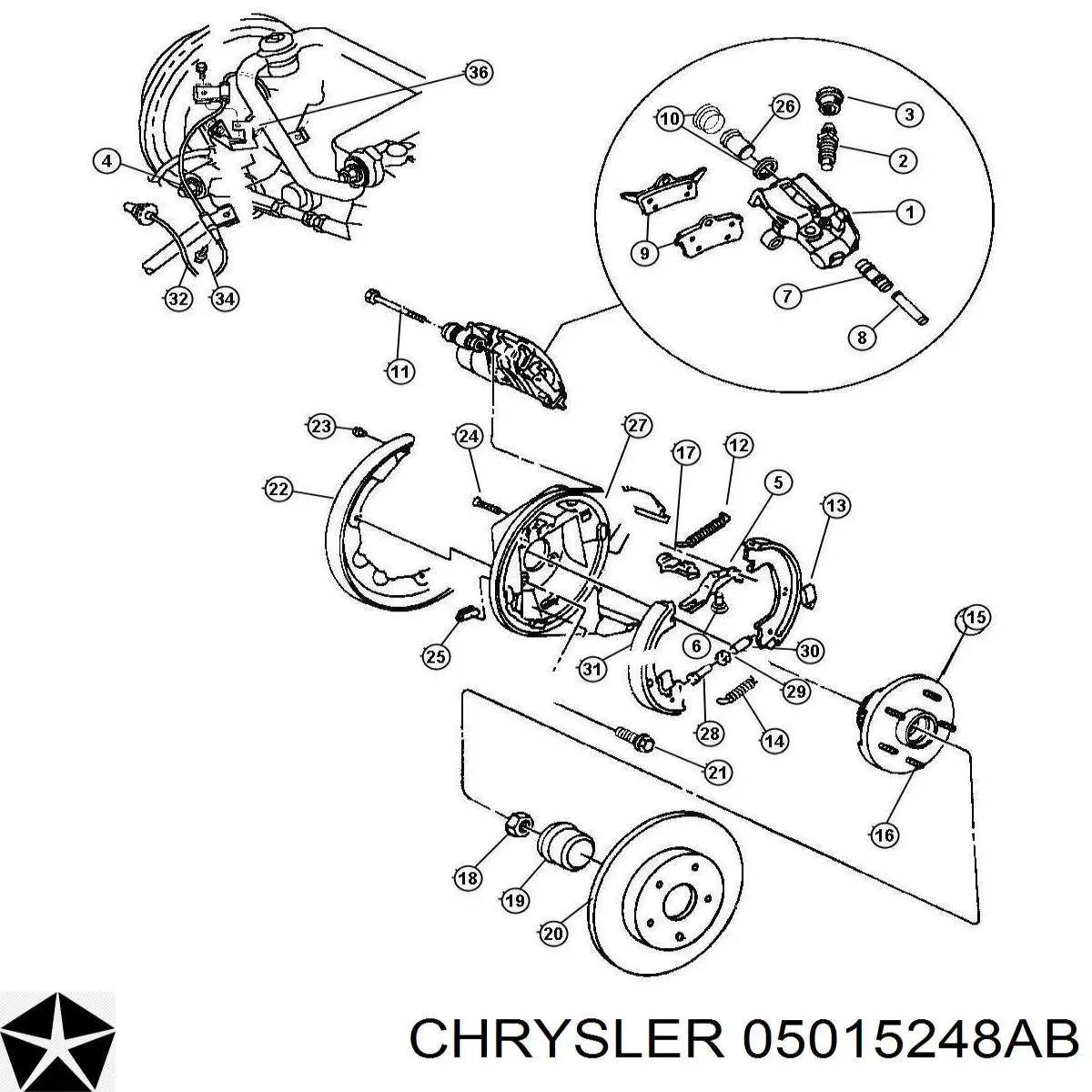  Chrysler 05015248AB preço, a partir de 9,80 USD