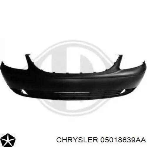 Pára-choque dianteiro Chrysler Voyager III RG, RS