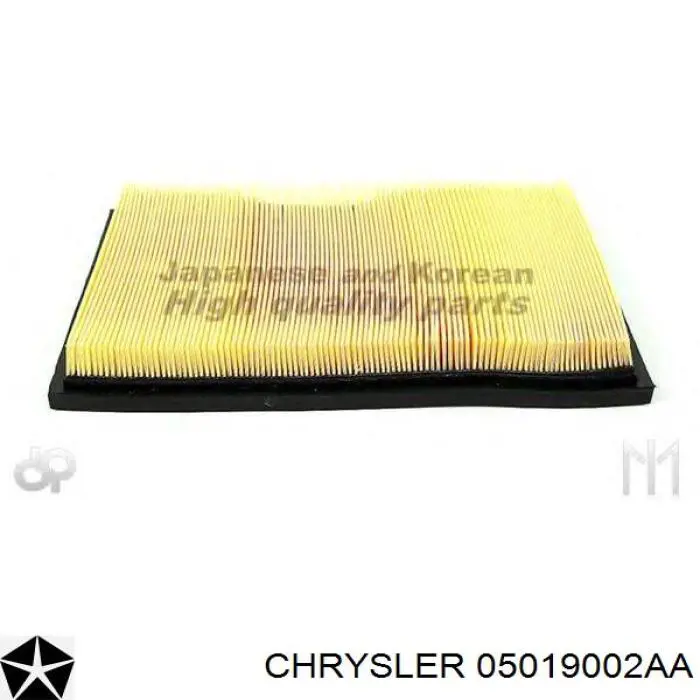 Filtro de ar Chrysler 05019002AA preço, a partir de 15,10 USD