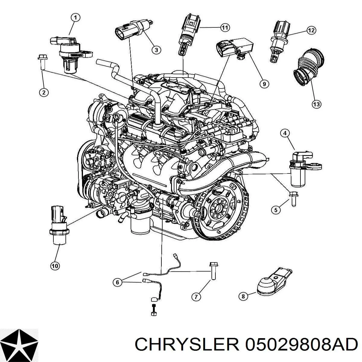  Chrysler 05029808AD
