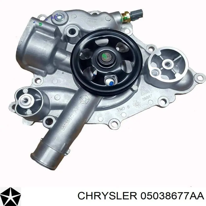 Compre 05038677AA Chrysler Bomba de água (bomba) de esfriamento