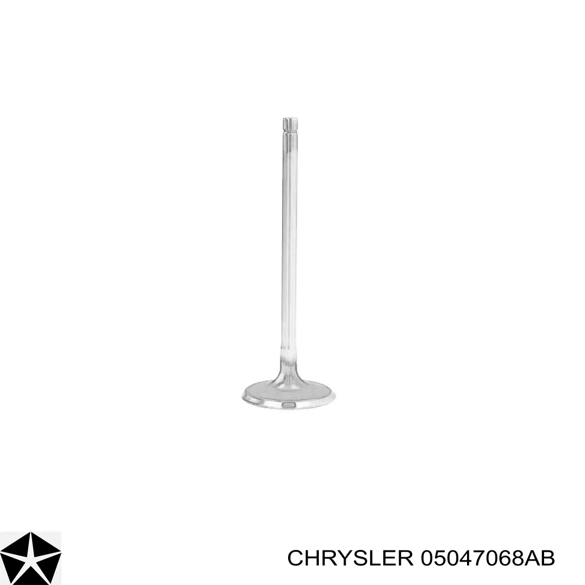 MN187696 Chrysler Válvula de admissão
