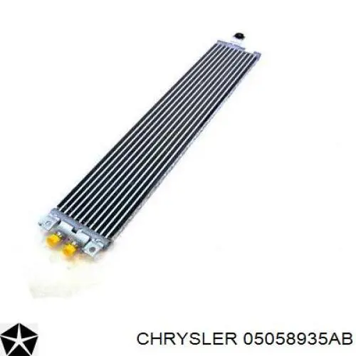 K05058935AB Fiat/Alfa/Lancia Radiador de esfriamento, Caixa Automática de Mudança