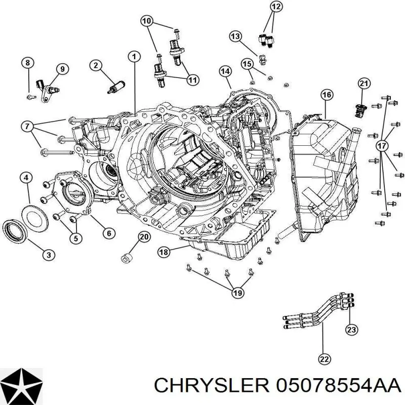  Chrysler 05078554AA preço, a partir de 47,37 USD