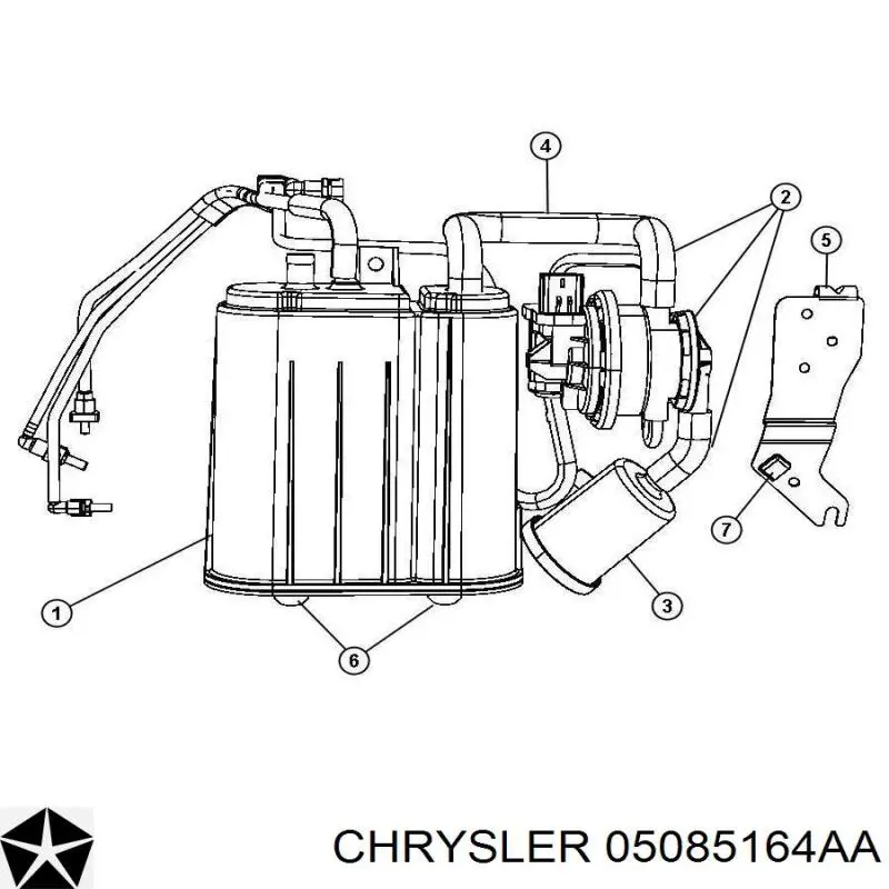 05085164AA Mitsubishi 