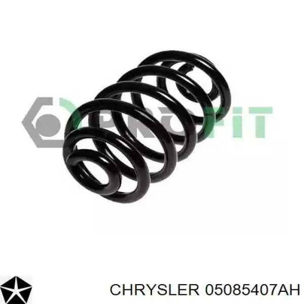 Compre 05085407AC Chrysler Braço oscilante inferior esquerdo de suspensão dianteira