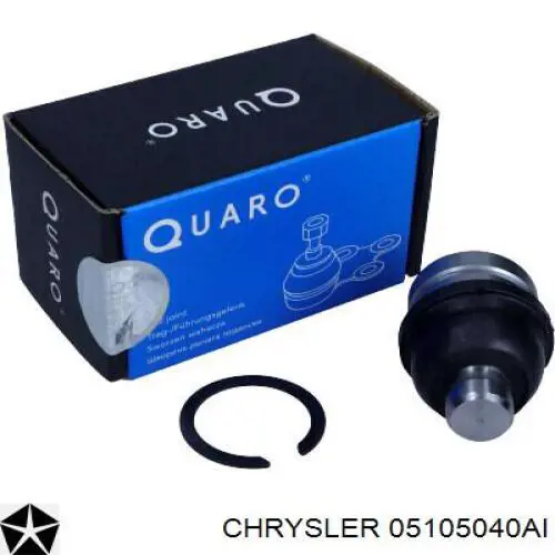 05105040AI Chrysler Braço oscilante inferior direito de suspensão dianteira