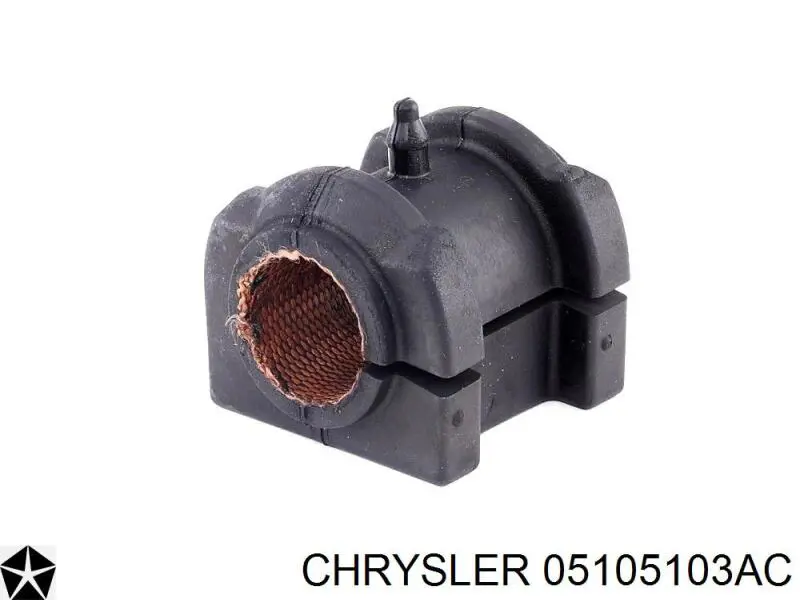 Compre 05105103AC Chrysler Bucha de estabilizador dianteiro
