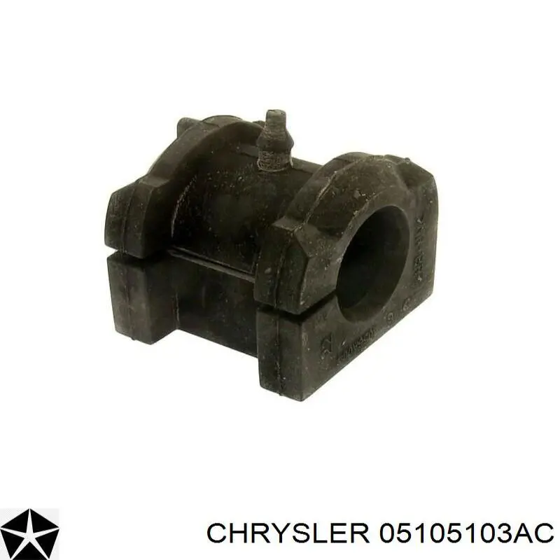 Compre 05105103AC Chrysler Bucha de estabilizador dianteiro