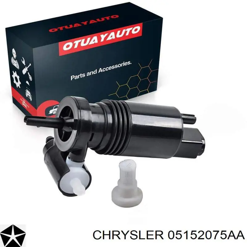 Bomba de motor de fluido para lavador de vidro dianteiro/traseiro Chrysler K68225066AB preço, a partir de 21,76 USD