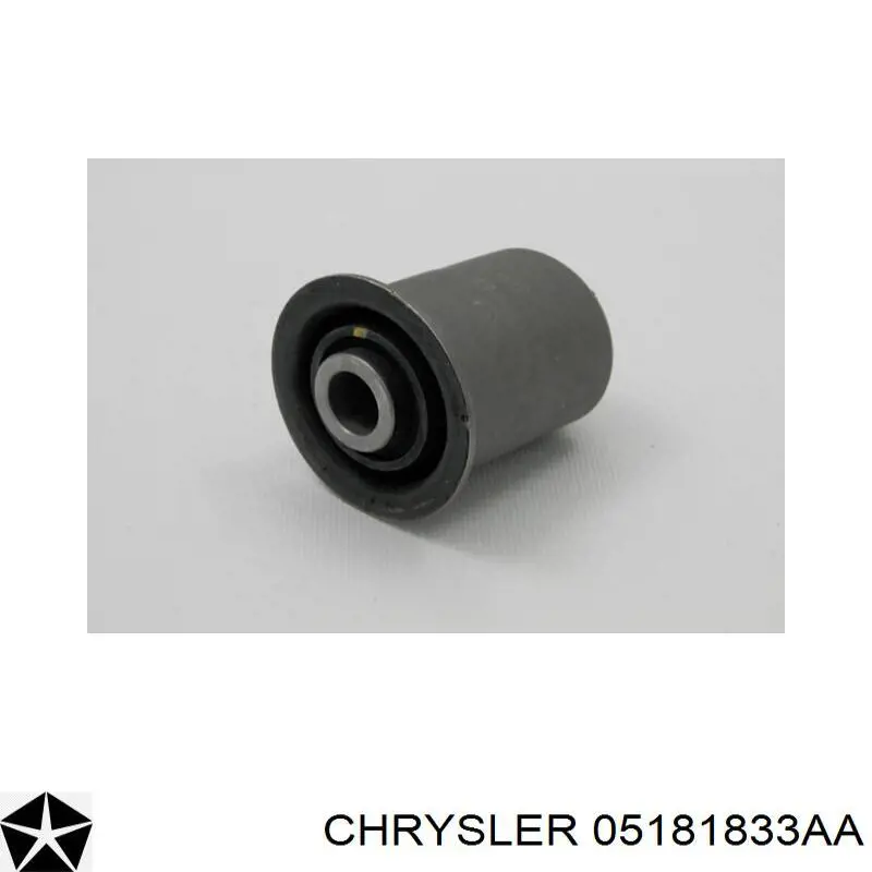 05181833AA Chrysler Braço oscilante inferior esquerdo de suspensão dianteira