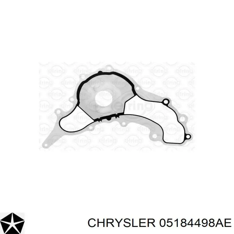 05184498AE Chrysler Bomba de água (bomba) de esfriamento