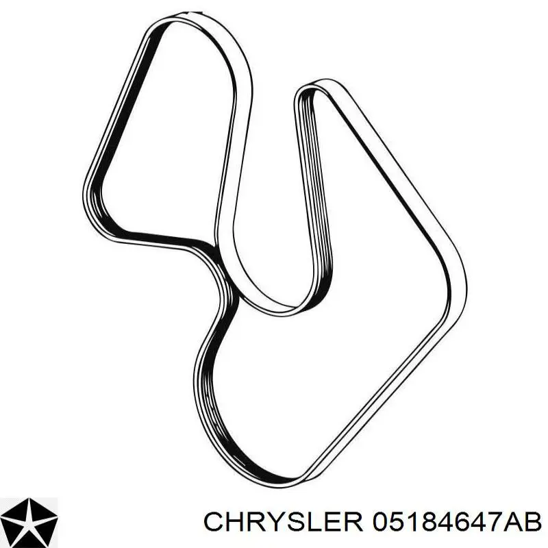 Correia dos conjuntos de transmissão Chrysler 05184647AB preço, a partir de 22,11 USD