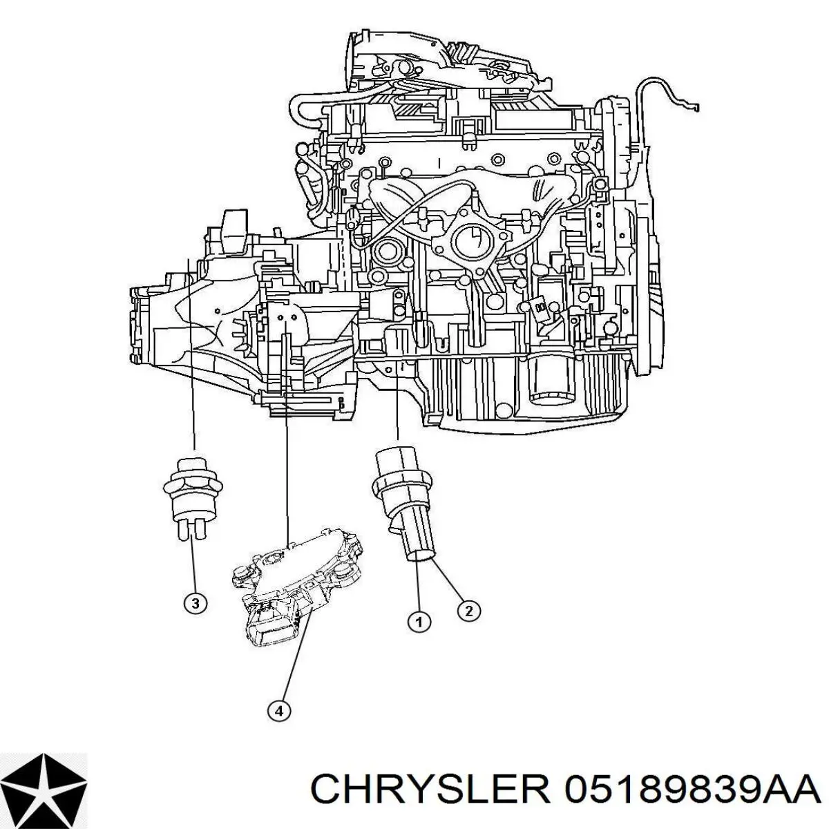Sensor de posição de seletor da Caixa Automática de Mudança Fiat/Alfa/Lancia K05189839AA preço, a partir de 250,13 USD