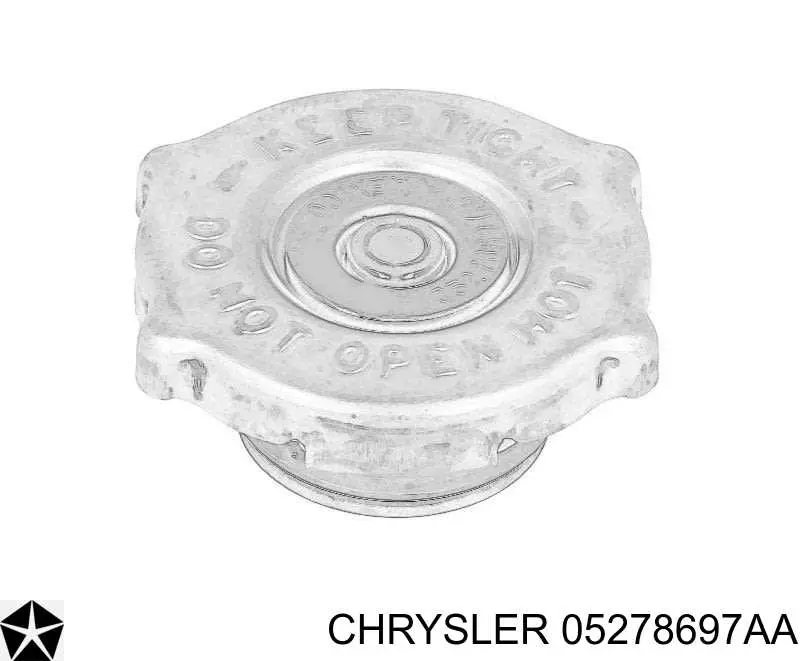 Tampa (tampão) do radiador Chrysler 05278697AA preço, a partir de 7,96 USD