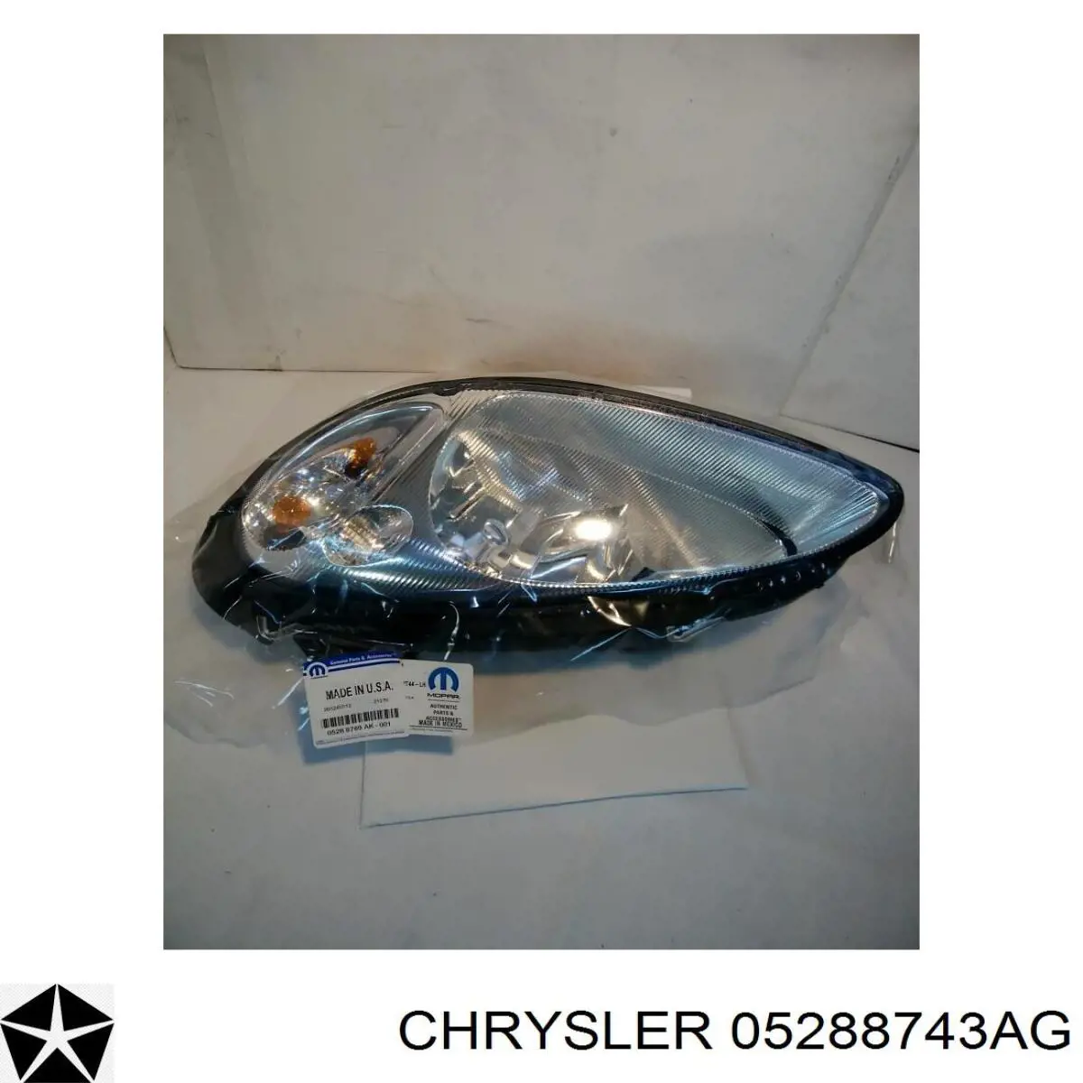 Compre 05288743AG Chrysler Lanterna traseira esquerda