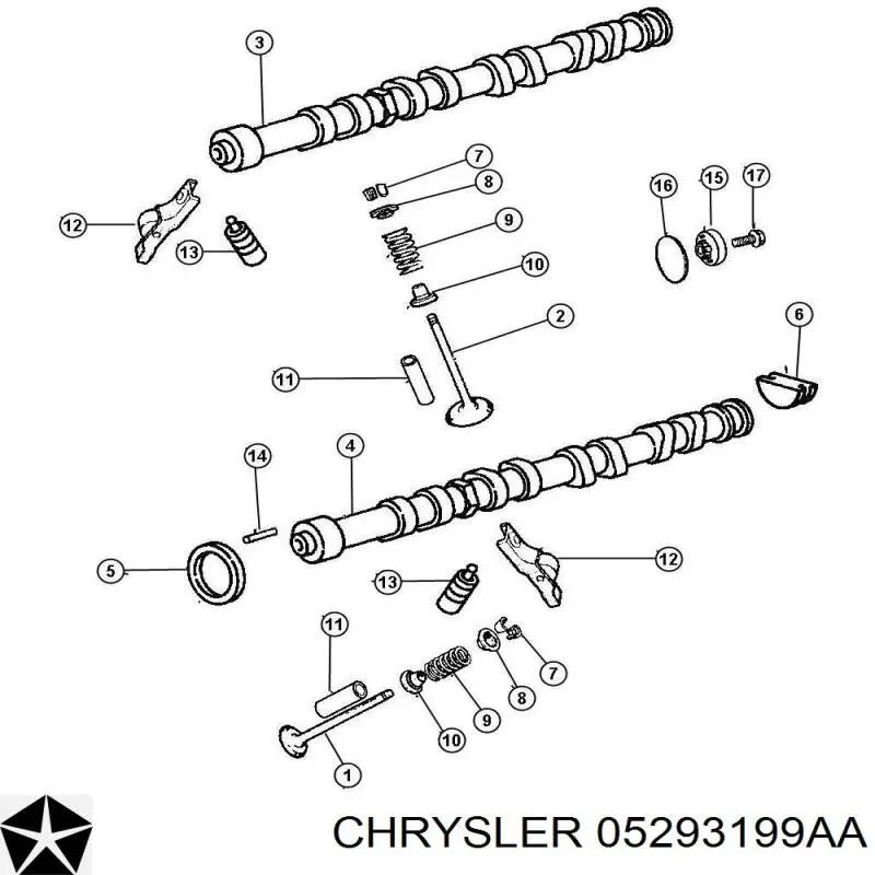  Chrysler 05293199AA preço, a partir de 66,91 USD