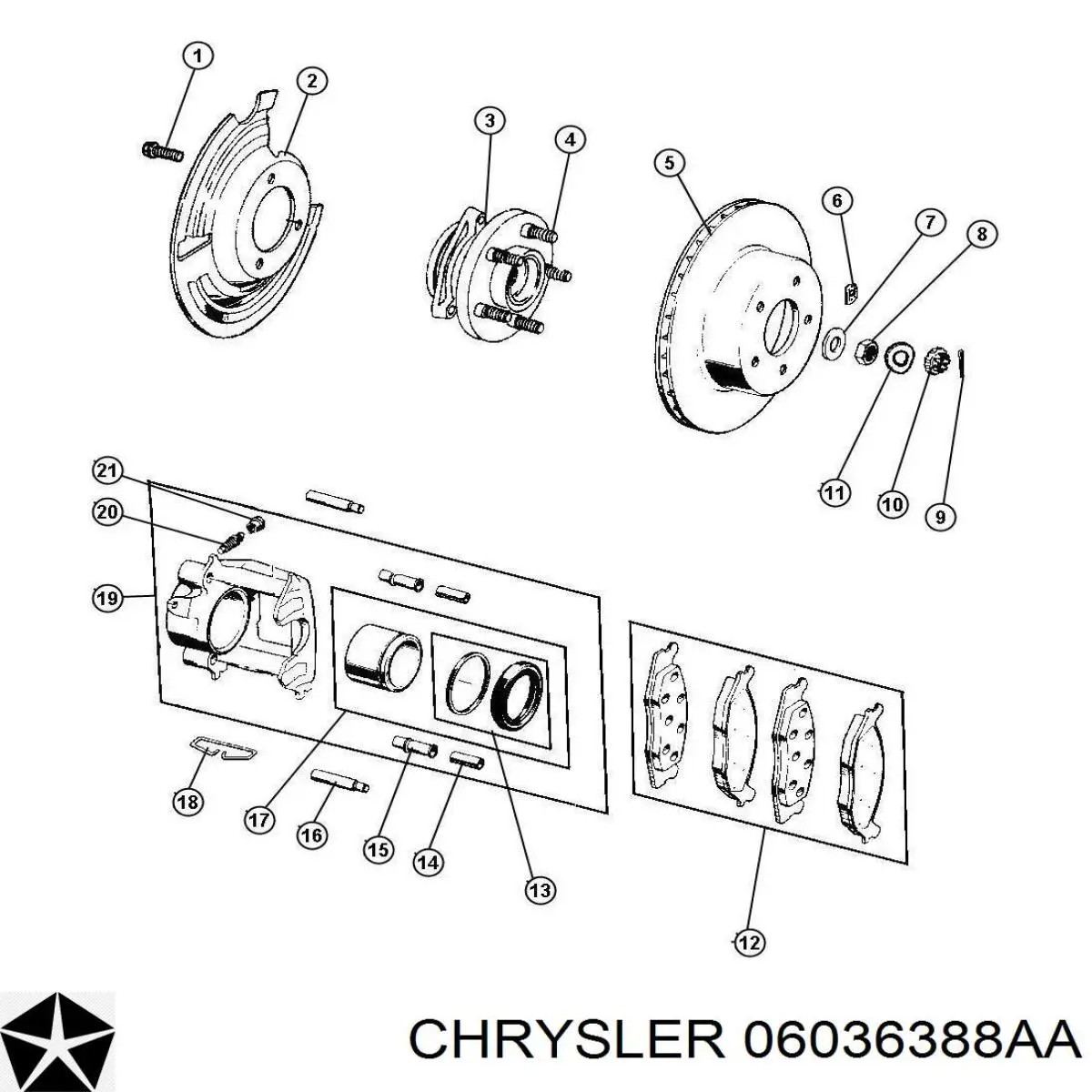 Prego de roda traseiro/dianteiro Chrysler 06036388AA preço, a partir de 6,83 USD