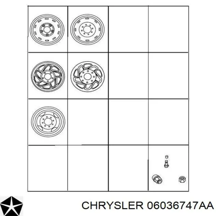 Porca de roda Chrysler 6036310AA preço, a partir de 15,45 USD